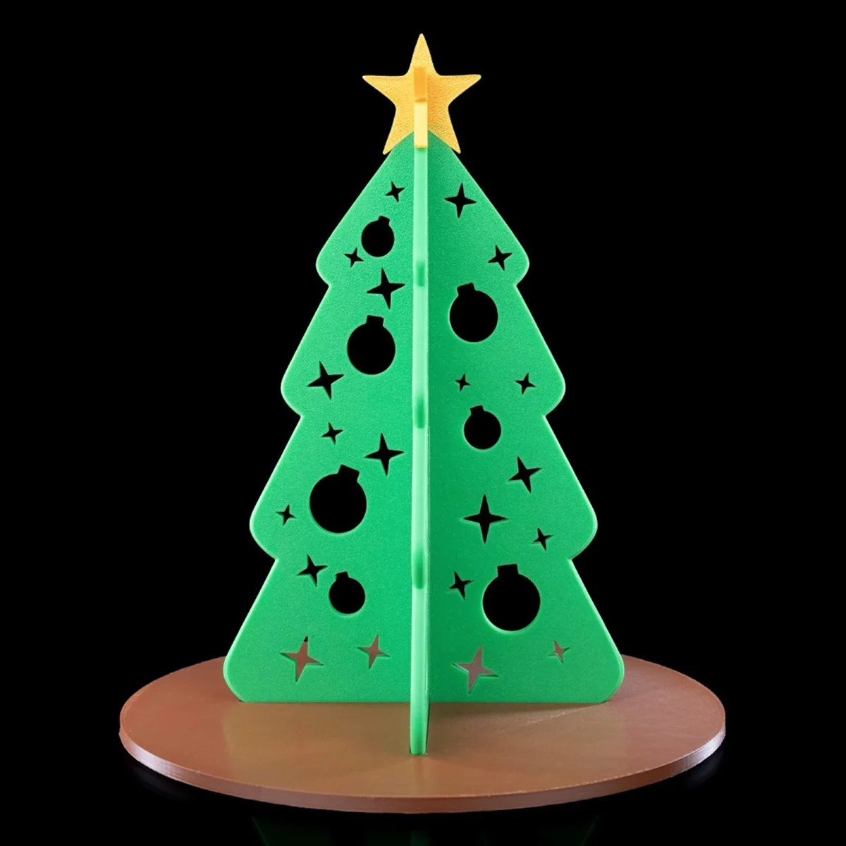 Gift Stack Christmas Countdown Box Tree - 3D Printed