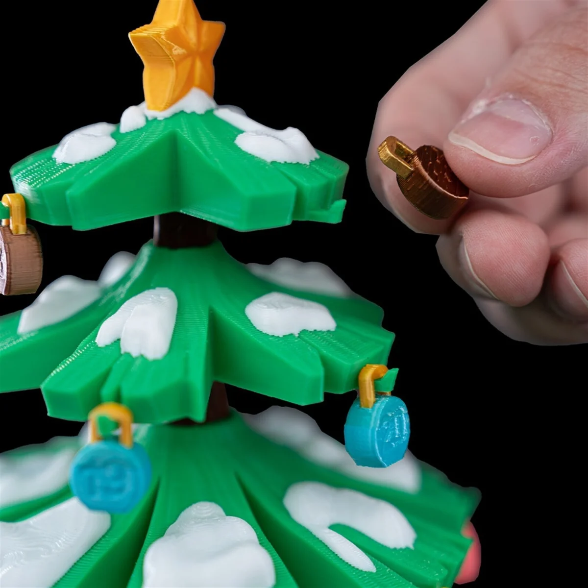 Trim it up! Christmas Countdown - 3D Printed