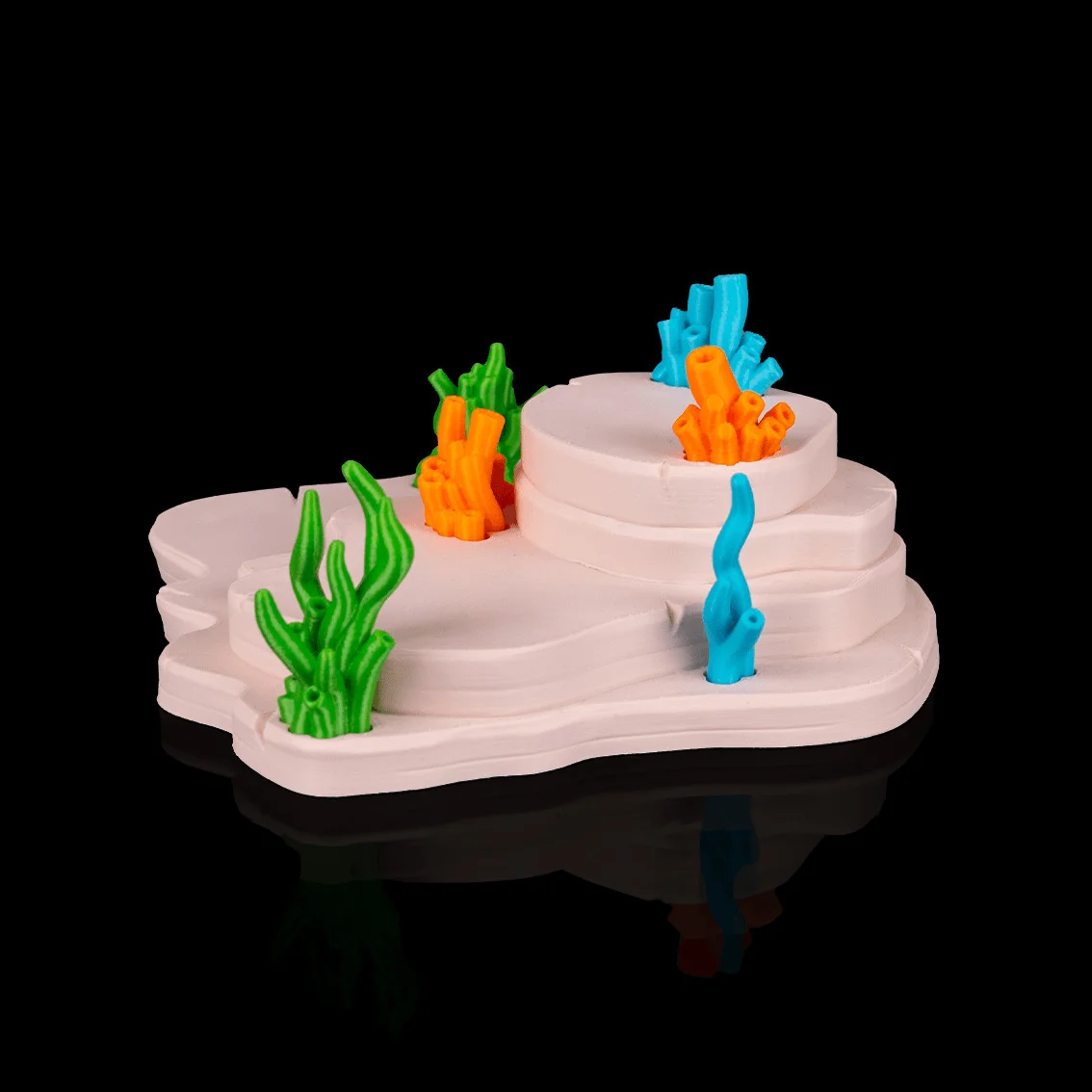 Axolotl Haven - Display - 3D Printed
