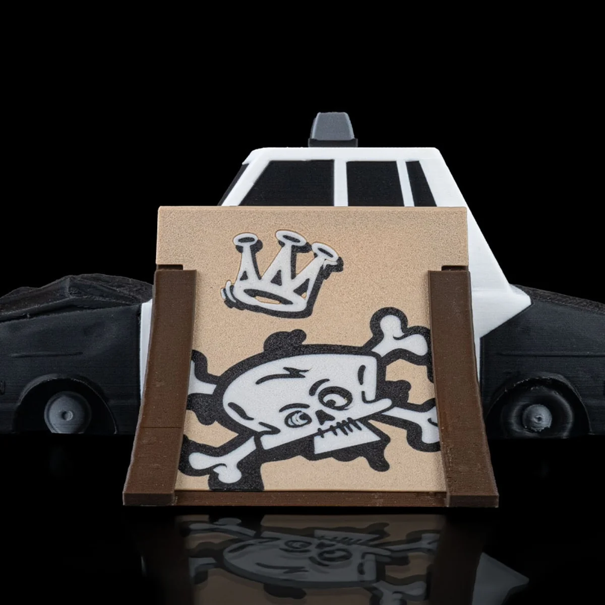 Finger Skate/Skating Park - 3D Printed Police Car Ramp