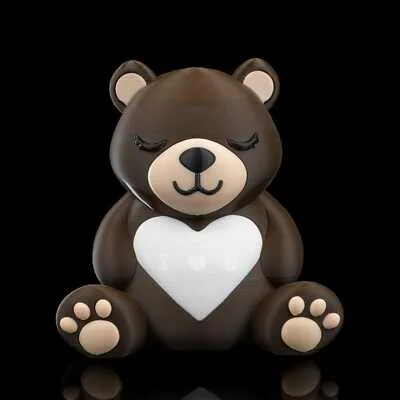 Light-Hearted Bear Light Decor Night Light - 3D Printed