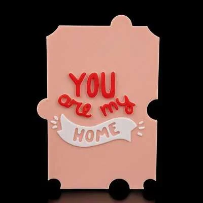 Puzzled Love Magnetic Photo Frame - 3D Printed
