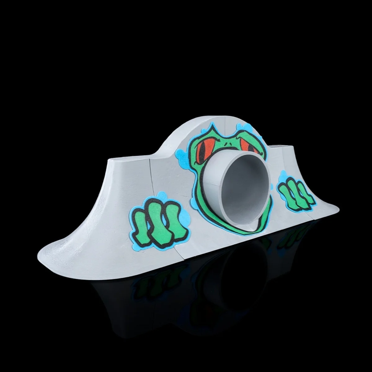 Finger Skate/Skating Park - 3D Printed Frog Sewer Drop