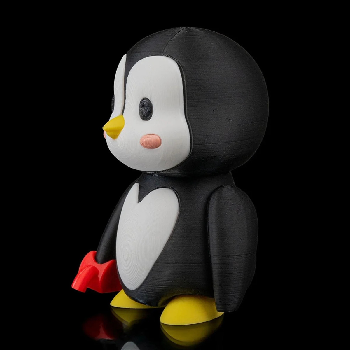 Heart-melt couple / Penguin Valentines - 3D Printed