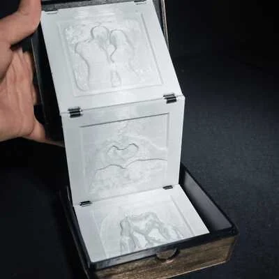 Valentine's Lithophane Box of Memories - 3D Printed