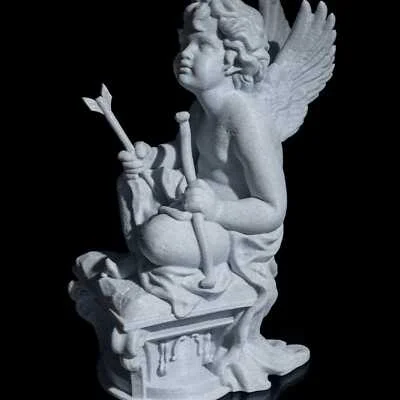 Classic Cupid Ornament / Statue - 3D Printed