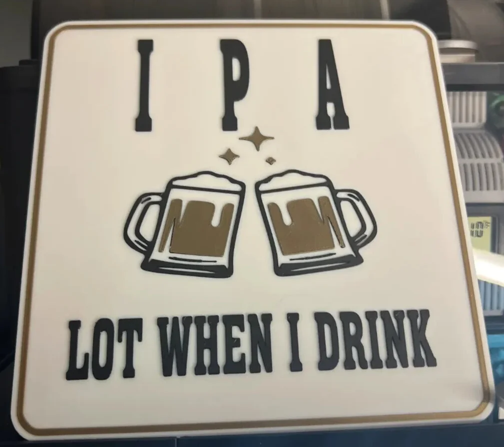 Custom 3D Printed Wall / Logo Sign