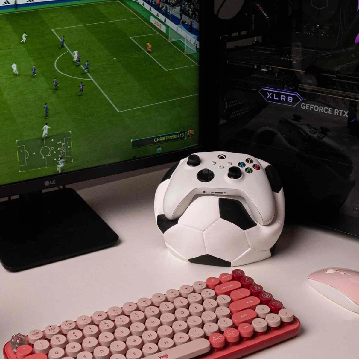 Football Controller Stand - 3D Printed