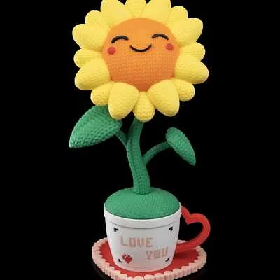 A-mug-urumi Flower - Custom Container / Valentines Desk Decoration - 3D Printed