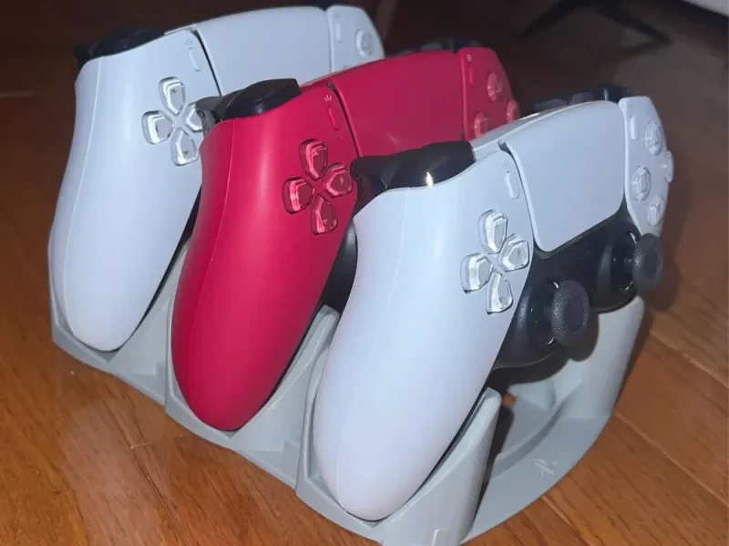 PS5 Controller Stand - 3 Controllers - 3D Printed