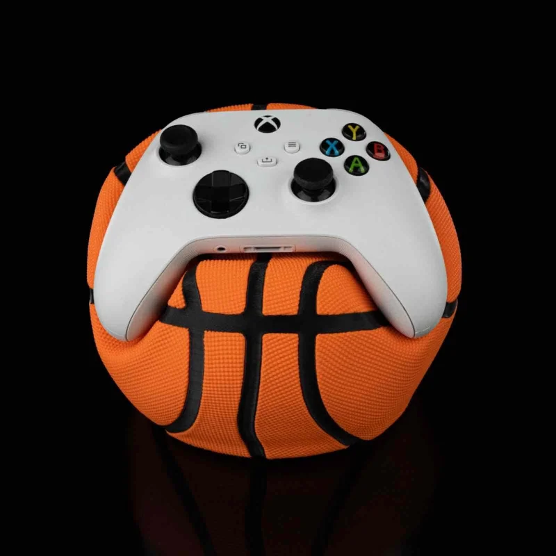 Basketball Controller Stand, 3D Printed Holder for PS5 and Xbox - Gift For Gamers