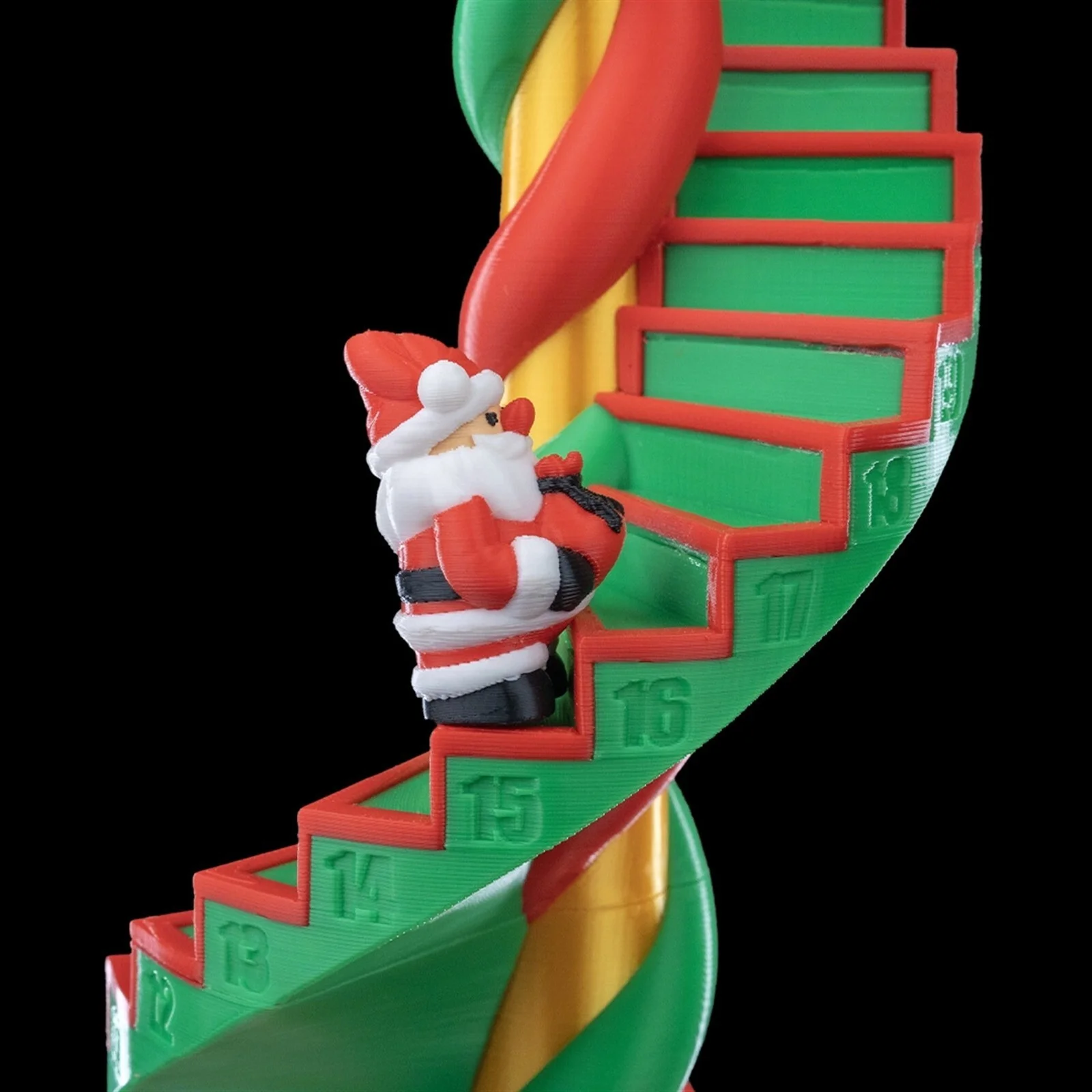 Christmas Step By Step Countdown - 3D Printed