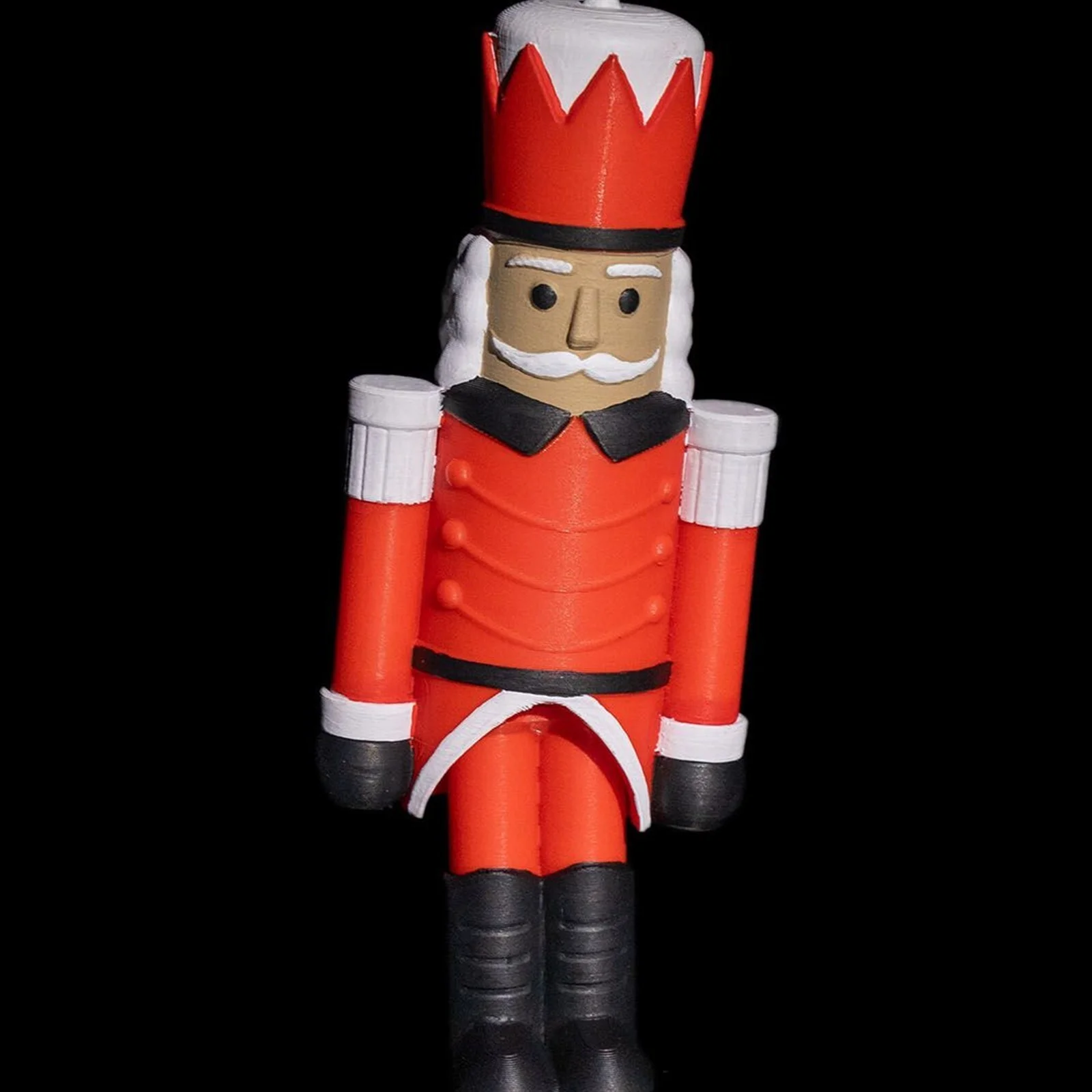 Jumping Nutcracker Christmas - 3D Printed