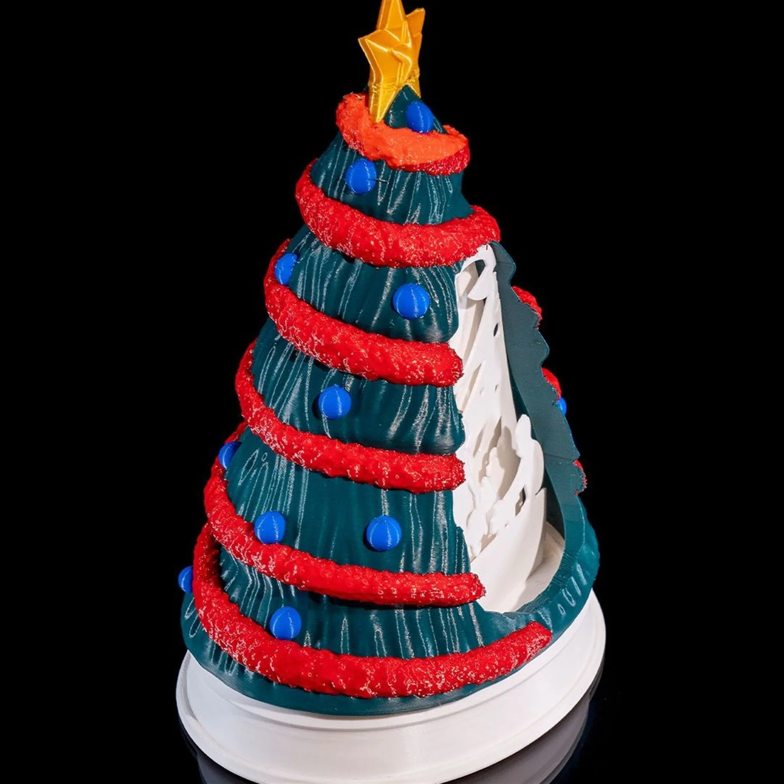 Christmas Tree Night Light - 3D Printed