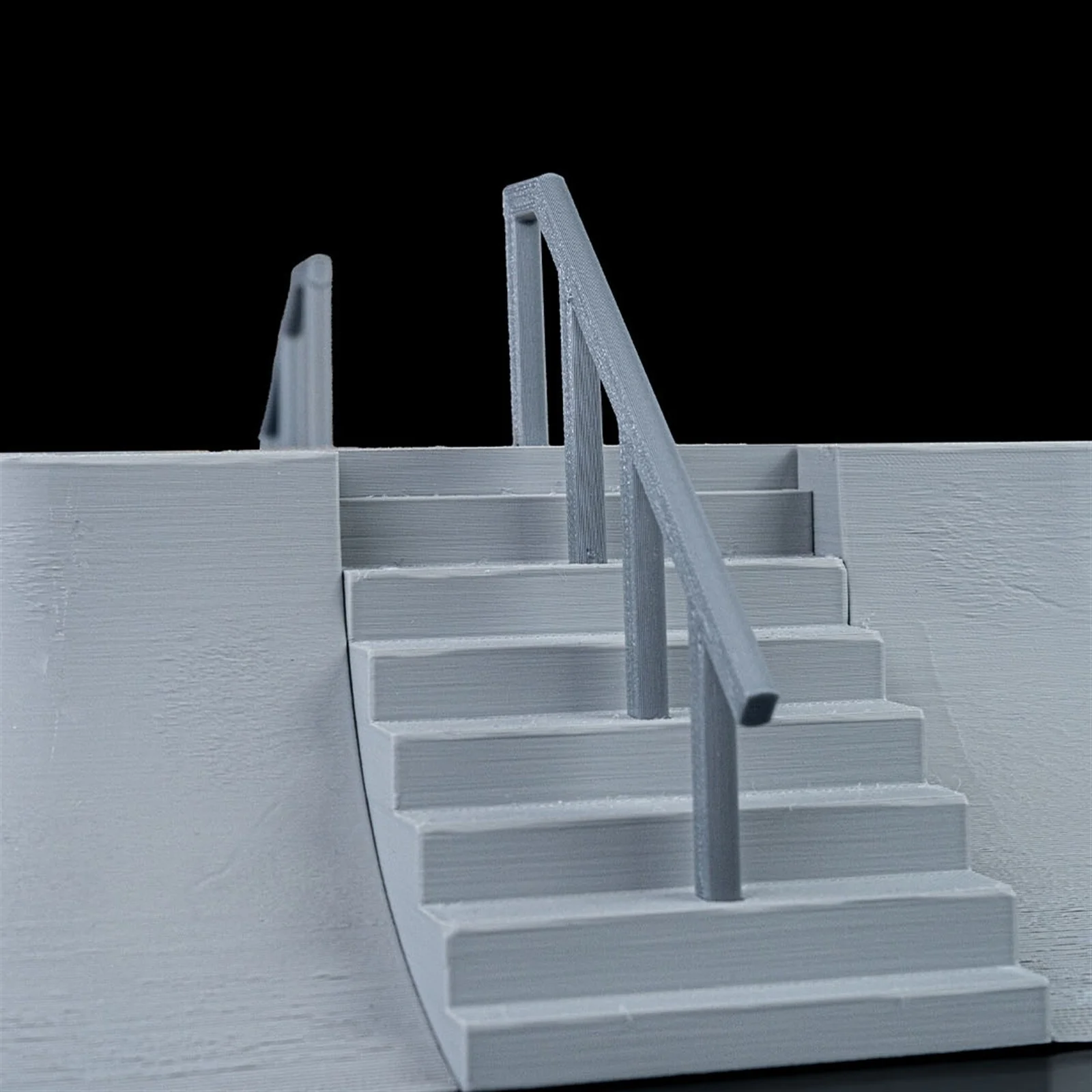 Finger Skate/Skating Park - 3D Printed FunBox Quarter Pipe
