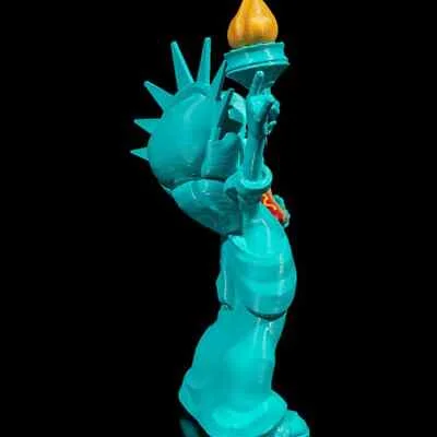 Statue of Lifestyle Liberty Ornament / Statue - 3D Printed