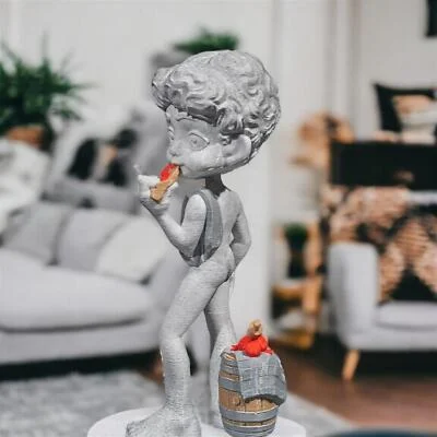 Pizzaiolo David Ornament / Statue - 3D Printed