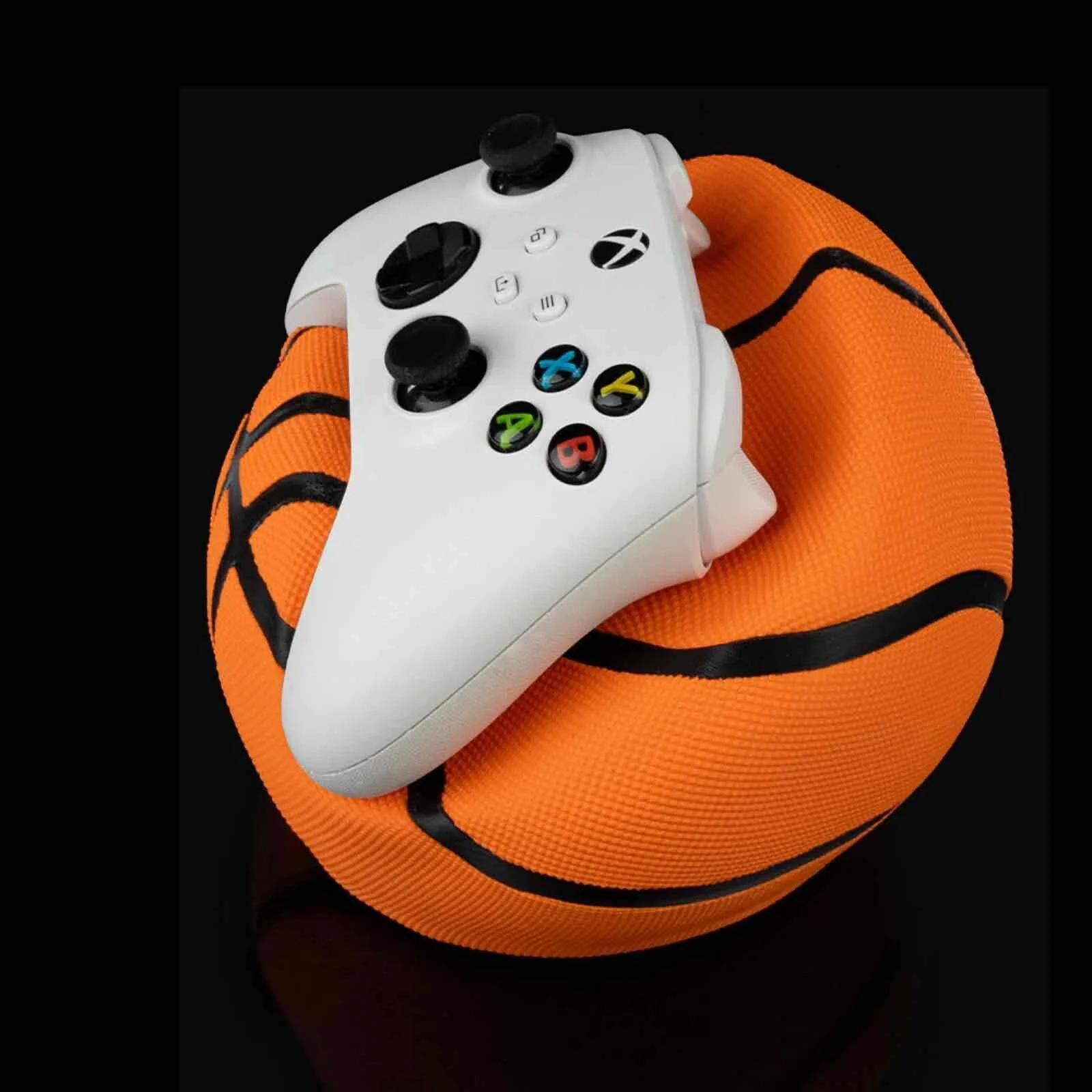 Basketball Controller Stand, 3D Printed Holder for PS5 and Xbox - Gift For Gamers