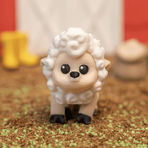 Shane, The Sheep - 3D Printed Farm Animal, Articulated