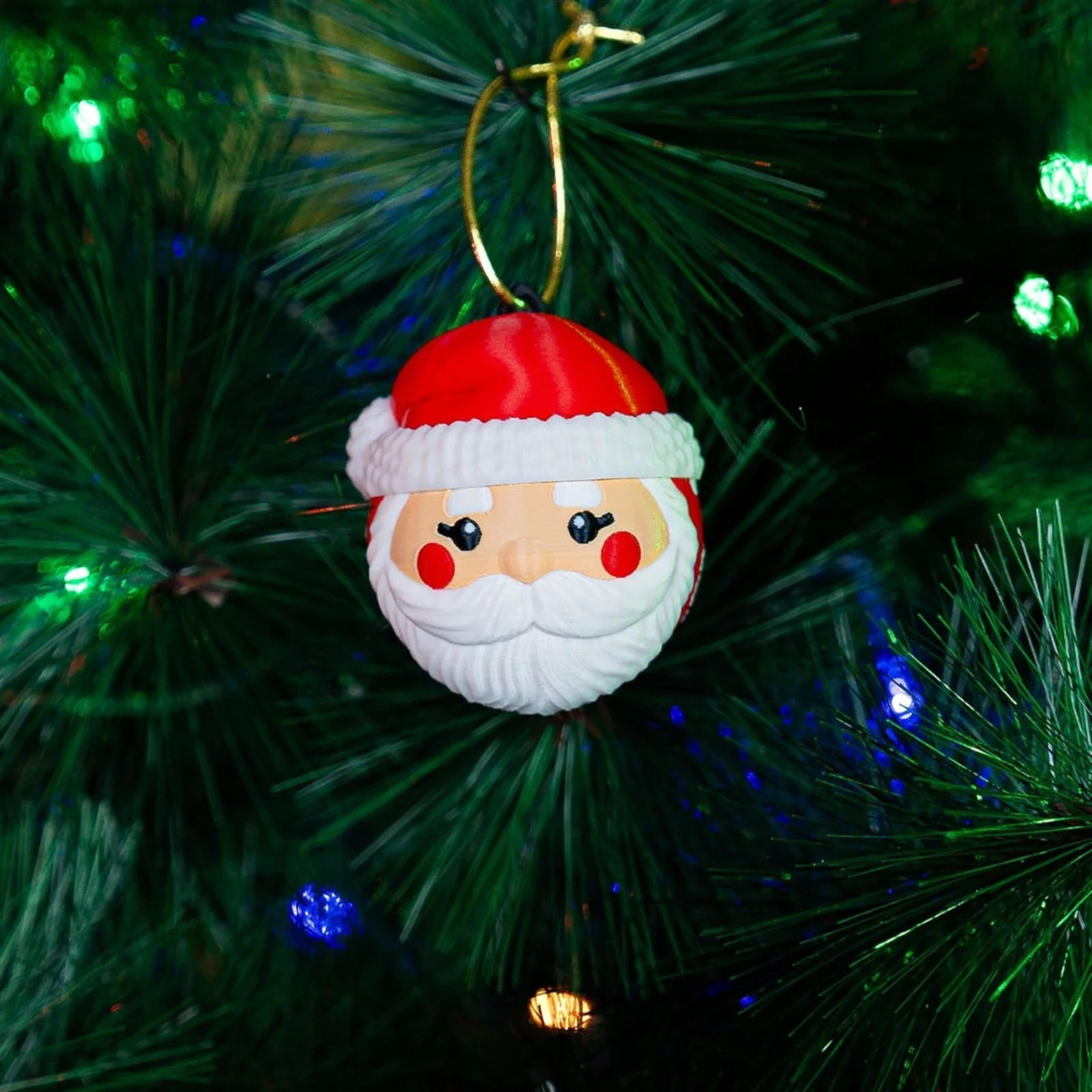 Christmas Ornament Set x8 Unique Designs - 3D Printed